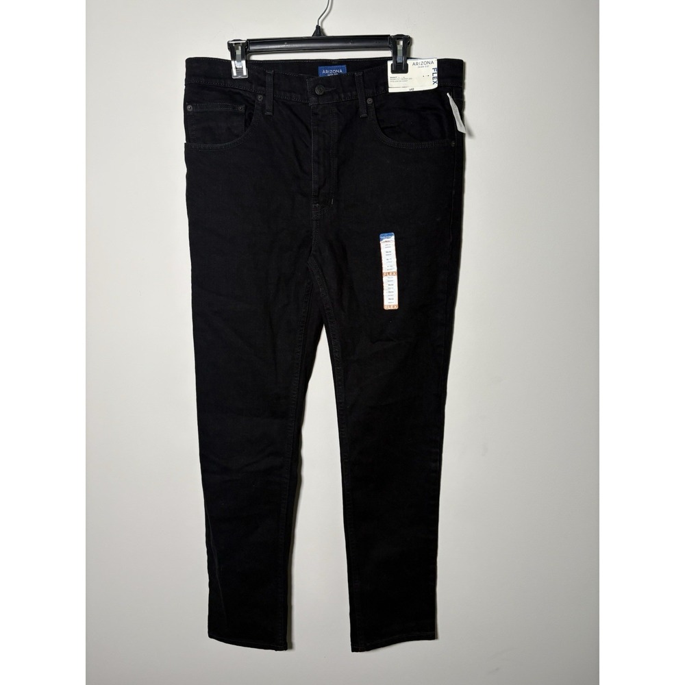 NWT Arizona Co Dark Wash Flex Skinny Jeans Size 36x32